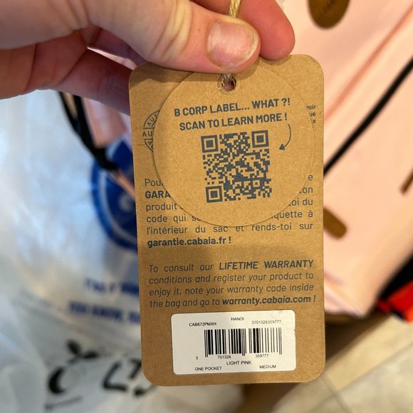 Cabaïa - Adventurer light pink - Backpack, medium, 23 L - Picture 5 of 7